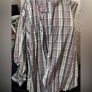 Men’s synergy big and tall casual button down
